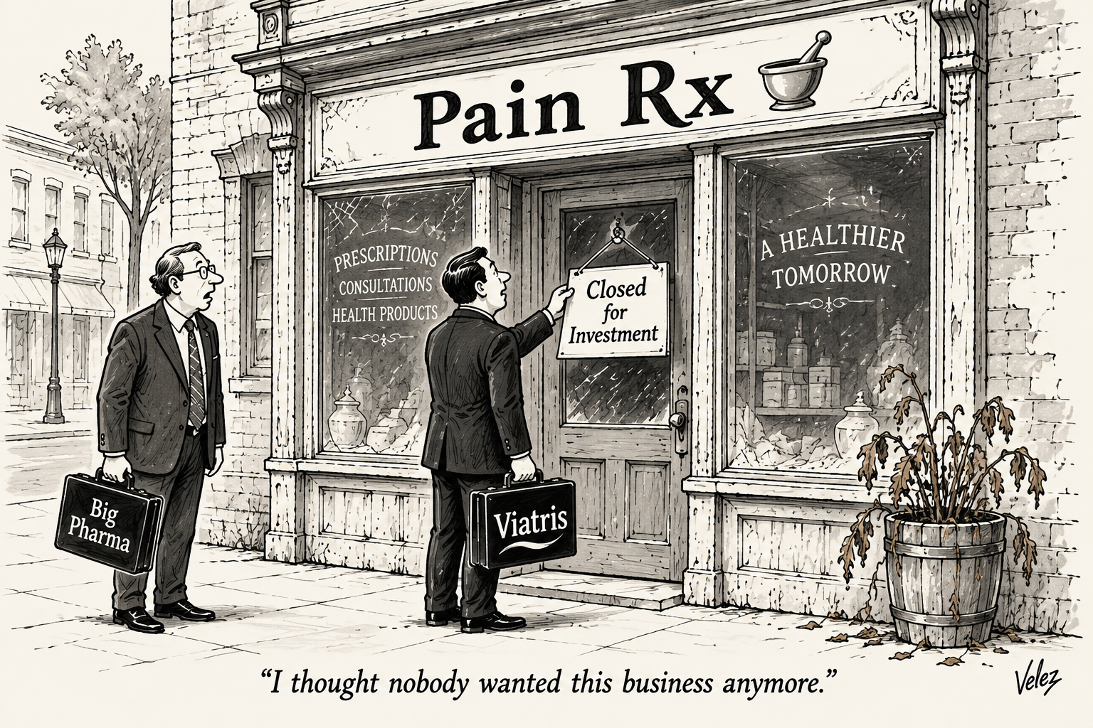 Read more about the article Viatris, Pacira and the Return of Pain